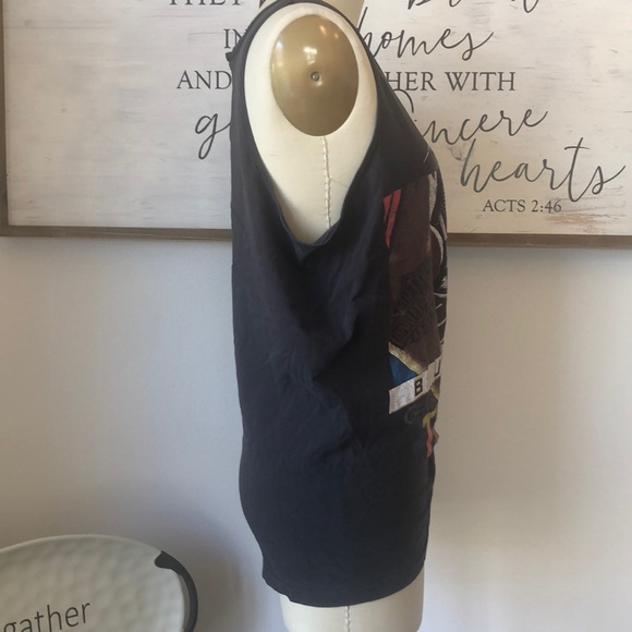 Vintage 1990 Harley-Davidson Distressed Tank Top L - Picture 6 of 8